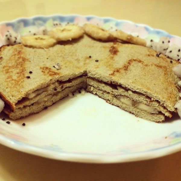 簡易香蕉蛋鬆餅(無麵粉） : Peggy Chen一起做