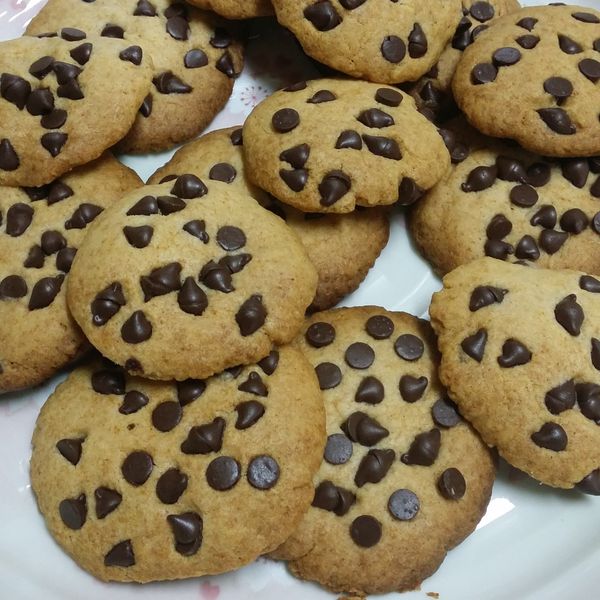 巧克力豆餅乾-小烤箱【烘焙展食譜募集】：Sandy Wang 一起做