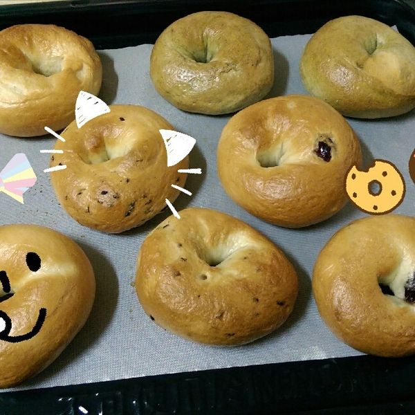 貝果&奶油捲餐包：Wang Nico 一起做