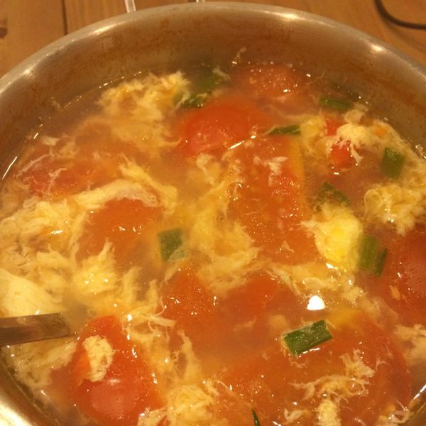 番茄蛋花湯 : Cola Lee一起做