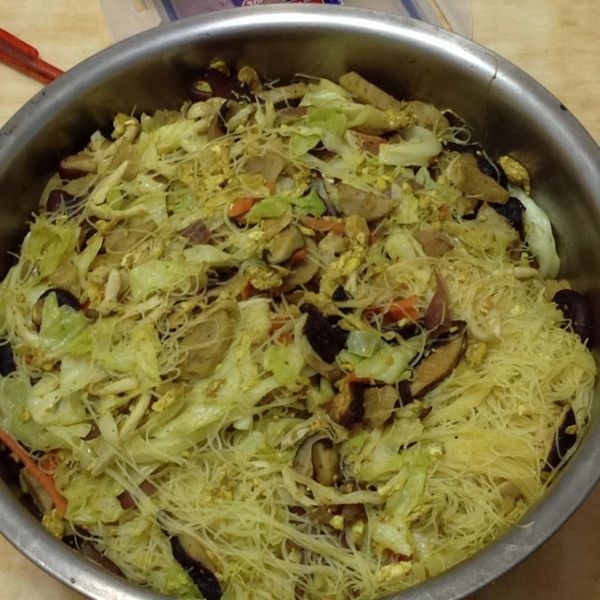 咖哩時蔬米粉 : Jenny Lin一起做