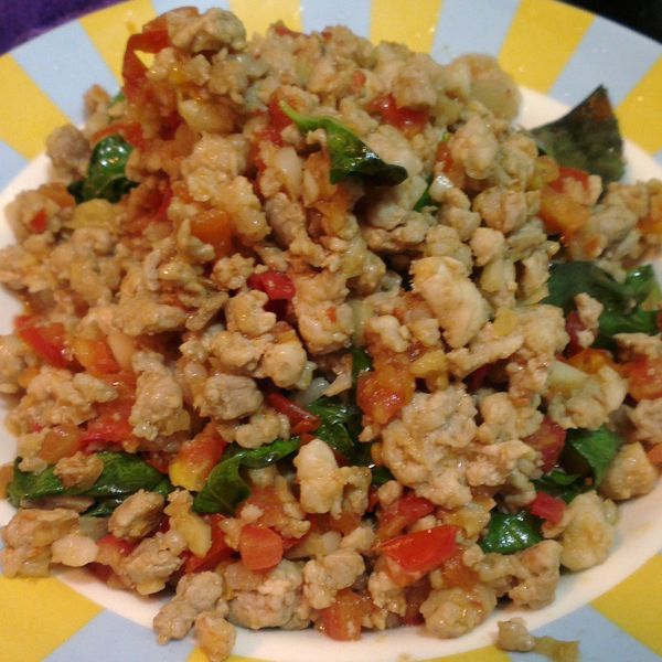 扒完三碗飯! 泰式打拋豬 食譜 : Cathy Yen一起做