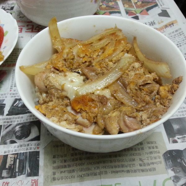 超簡單！雞肉親子丼 : 黃小問一起做