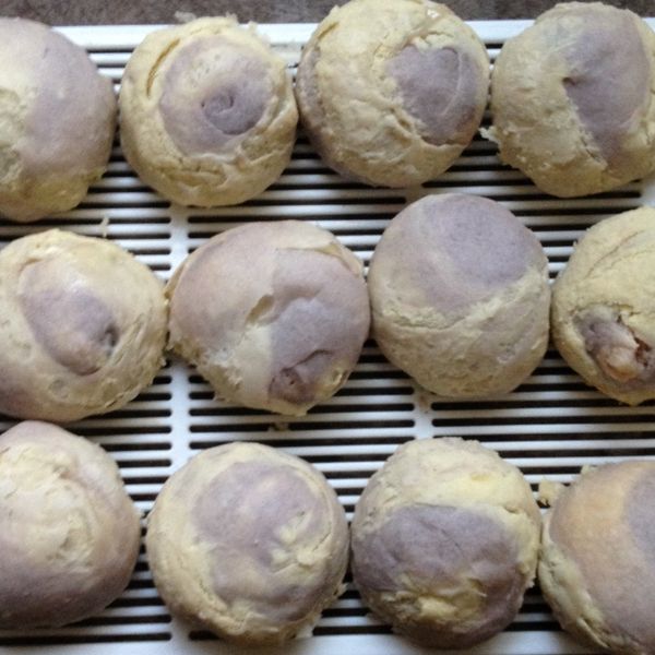 ㄚ曼達的廚房~芋頭酥(40個)：Ziling Feng 一起做