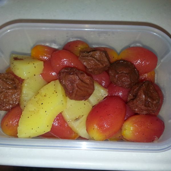 梅釀蜜茄~一釀兩吃：翁傾茹 一起做