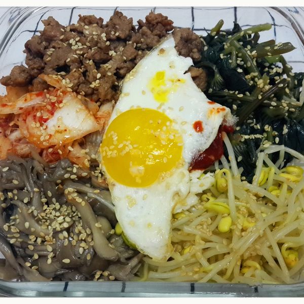 【愛妻飯盒】韓式拌飯 Bibimbap：Belian Chiu 一起做