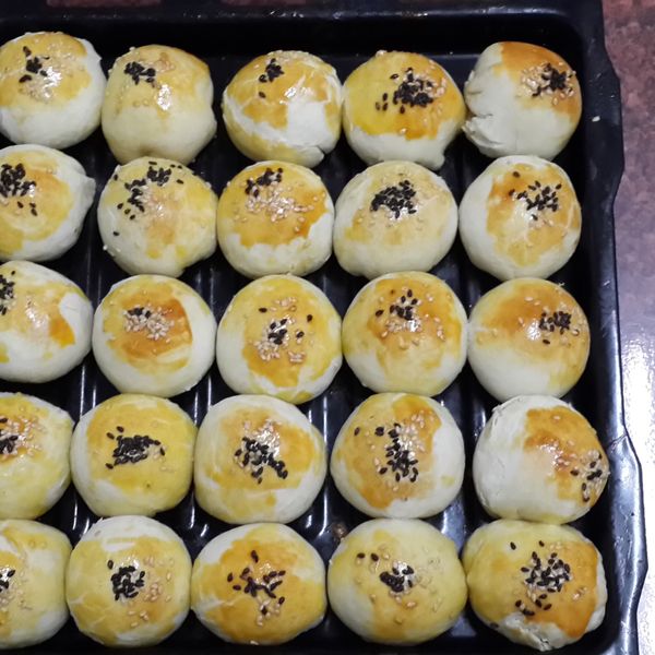 蛋黃酥 : 劉小君一起做