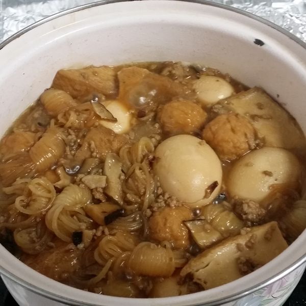 肉燥飯：陳玟涵 一起做
