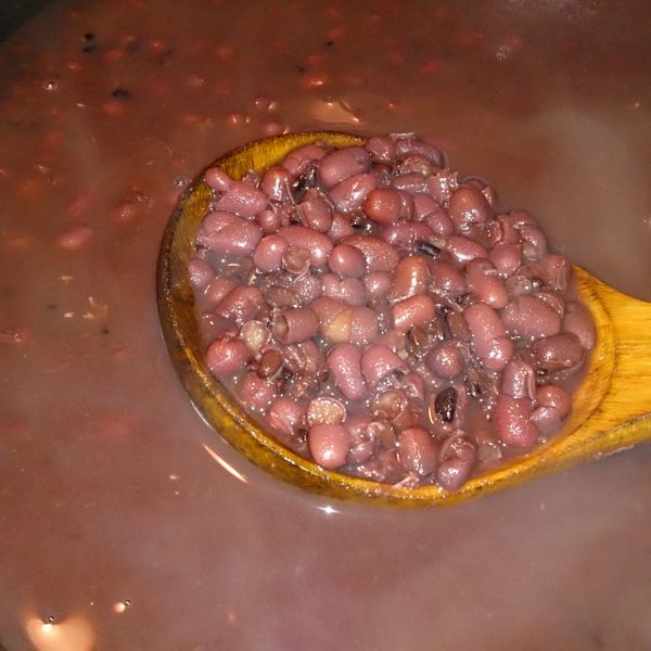 紅豆紫米粥 : Snow Huang一起做