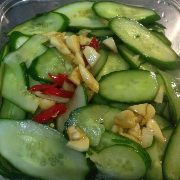♥香辣涼拌小黃瓜♥ : Ariel  Tsai一起做