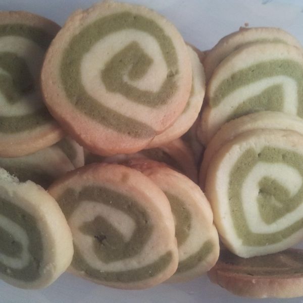 綠茶雙色餅乾：黃翊昀 一起做