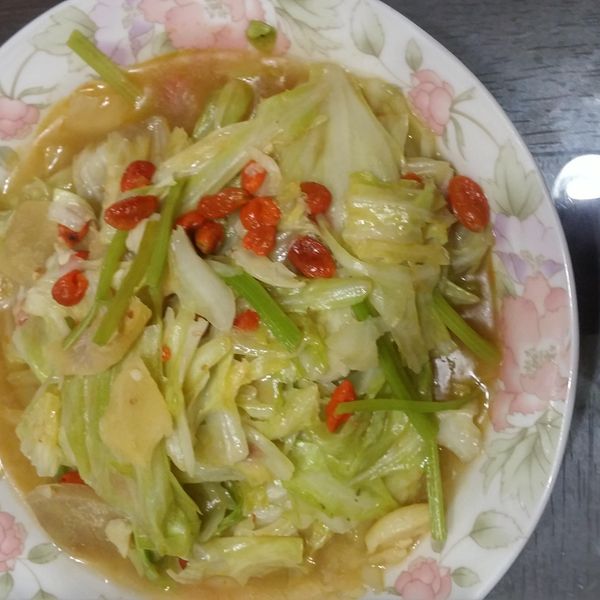 麻油暖薑炒高麗  ◆華麗風高麗菜3 : 王翠蘭一起做