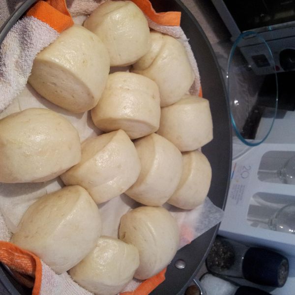 冷了也好吃的湯種全麥饅頭 : 小丸子開爐一起做