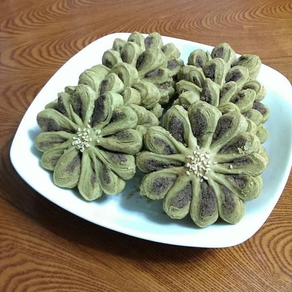 花好月圓-抹茶地瓜酥 : 謝林佳一起做