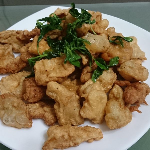 瑪莉廚房：酥炸杏鮑菇 : 貪吃貓一起做