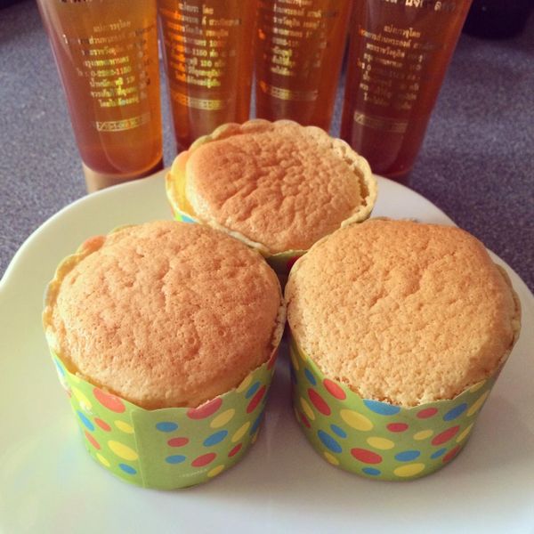 蜂蜜杯子蛋糕 : Lynn Lin一起做