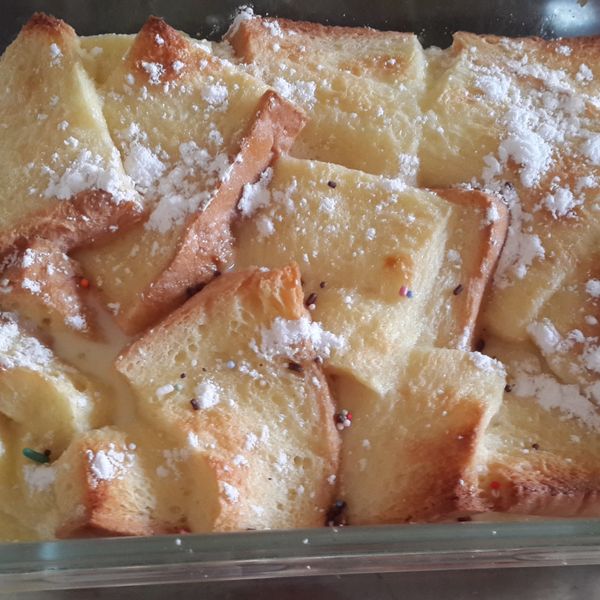 超簡易烤布丁：用土司就可以！：黃怡端 一起做