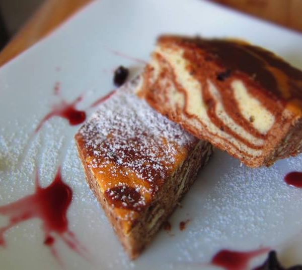 大理石奶油磅蛋糕：櫻桃丸子 一起做