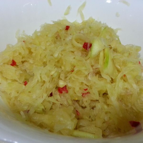 涼拌青木瓜 : 陳欣儀一起做