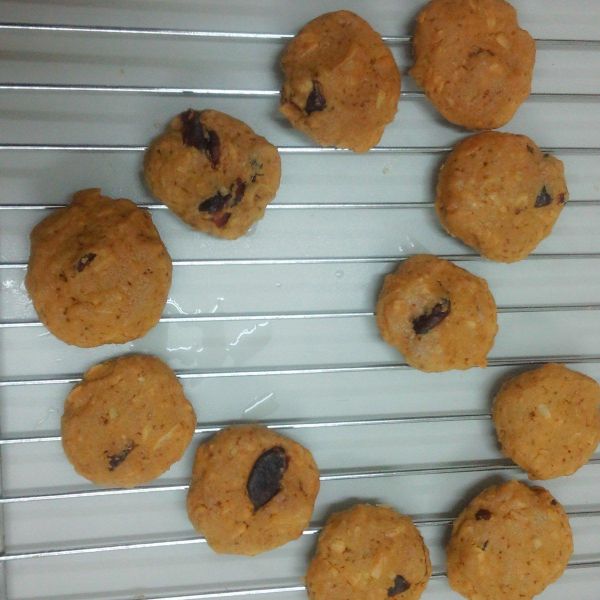 黑糖椰子粉餅乾 : 伢伢一起做