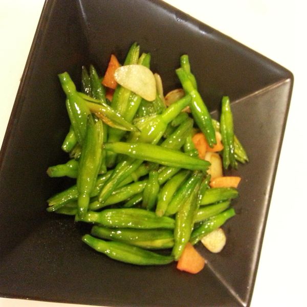 麻油炒金針花 : una一起做