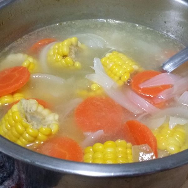 香甜玉米雞湯 : 小慈一起做
