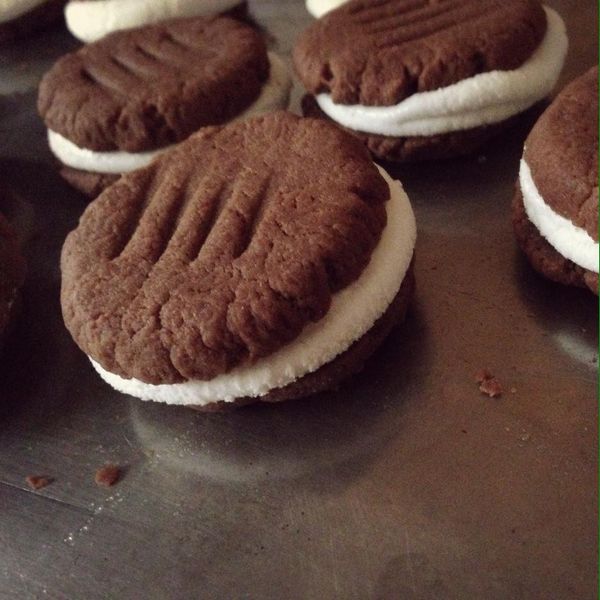 巧克力棉花糖餅乾 : Szuju Chen一起做