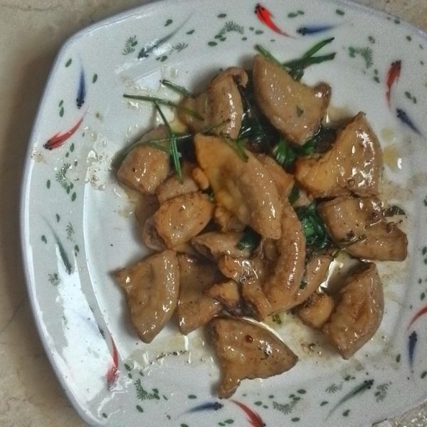 【大同電鍋料理】辣醬韭菜炒豬腸 : 詹郁寬一起做