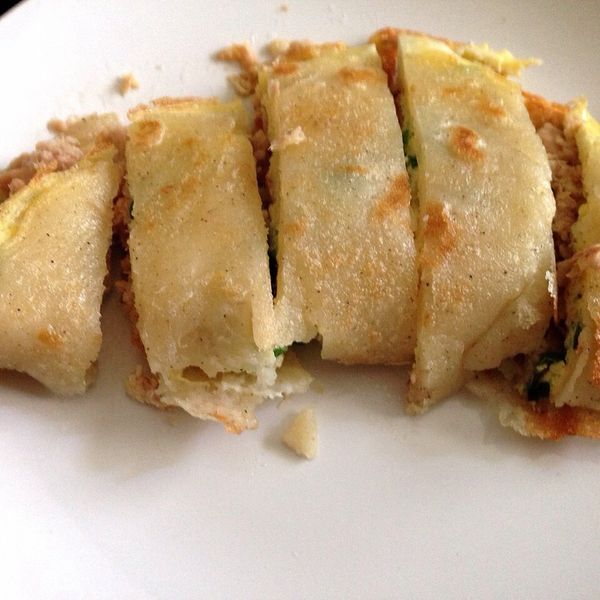 Q.軟.嫩蛋餅(5分鐘快速上桌)：Amanda Lin 一起做