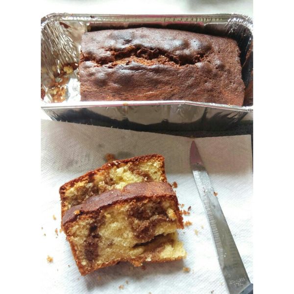 大理石奶油磅蛋糕：淚娜 一起做