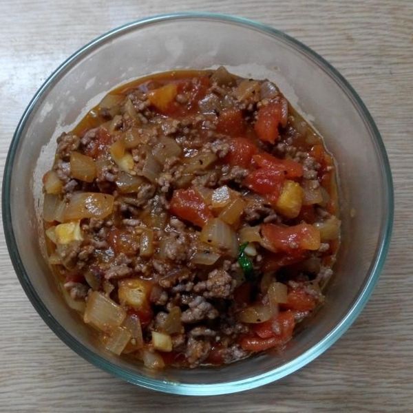 新鮮蕃茄肉醬(拌飯或義大利麵皆可)：Tzu Chun Lin 一起做