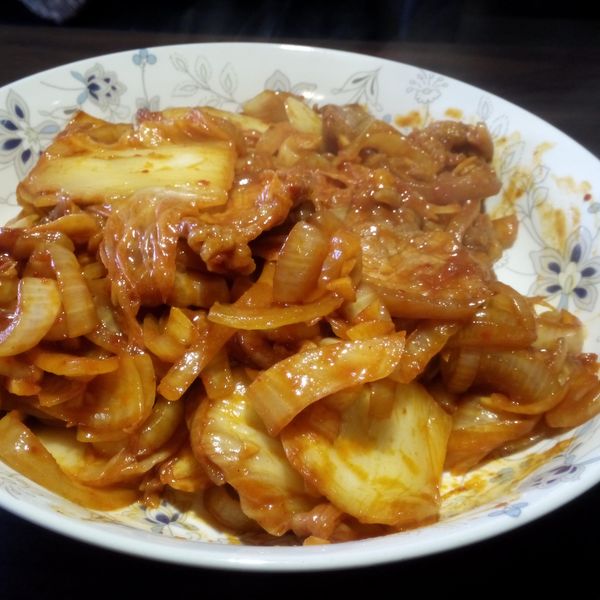 韓式辣醬泡菜豬肉 : Hsing Yu Chen一起做