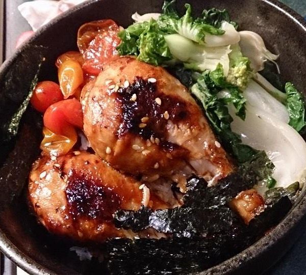 番茄柚香雞腿蓋飯：Meya Hsu 一起做