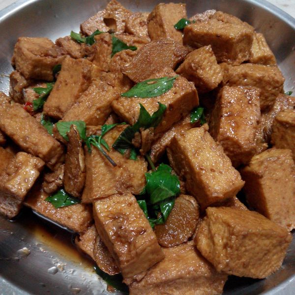 三杯百頁豆腐：彭斯賣 一起做