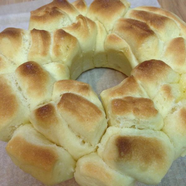 香濃練乳奶油吐司＊Panasonic製麵包機 : Liying Hung一起做