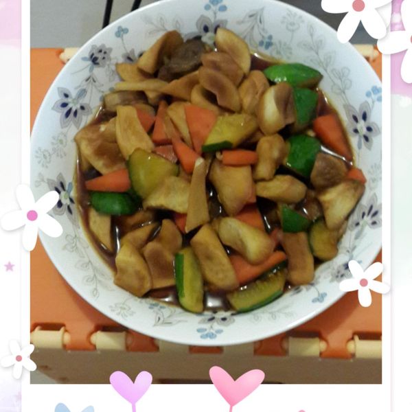 《好菜網》紅燒杏鮑菇 : 蔡浿琦一起做