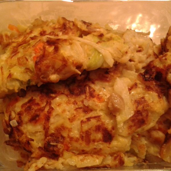 隔夜飯蔬菜煎餅：Ivyann Chi 一起做