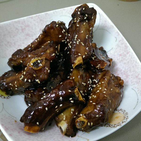 年菜: 高昇排骨 : 陳品妃一起做