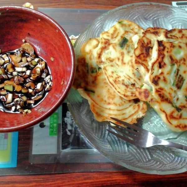 絲瓜煎餅 : Mimi一起做