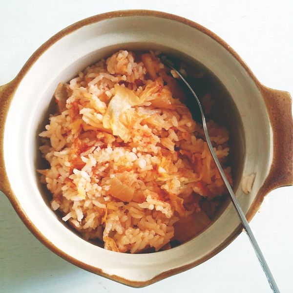 超簡單電鍋泡菜飯：Olivia Kwok 一起做