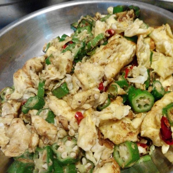 秋葵炒蛋@美麗人妻Selina Wu : Yvonne一起做