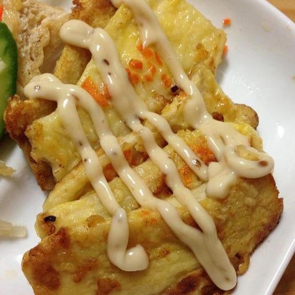 韓式煎杏鮑菇 : Tina Wang一起做