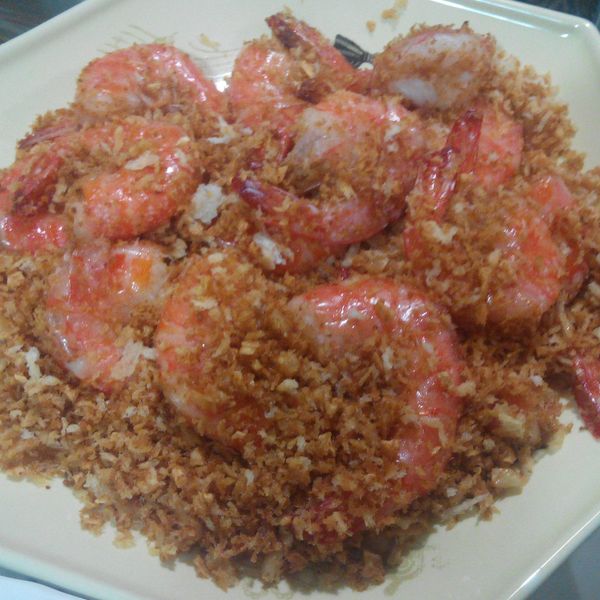 避風塘炒蝦 : Kelly Chen一起做