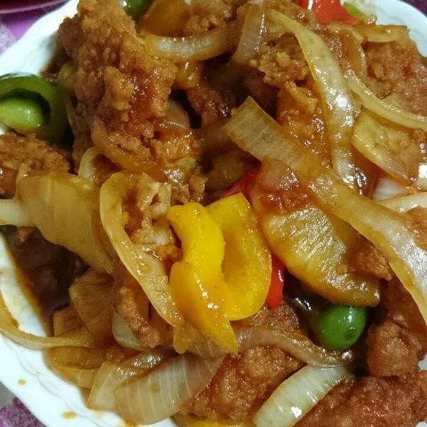 糖醋雞塊【李錦記舊庄特級蠔油125週年】：Cheng Cheryl 一起做