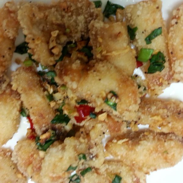 椒鹽魚片 : Emma Chiu一起做