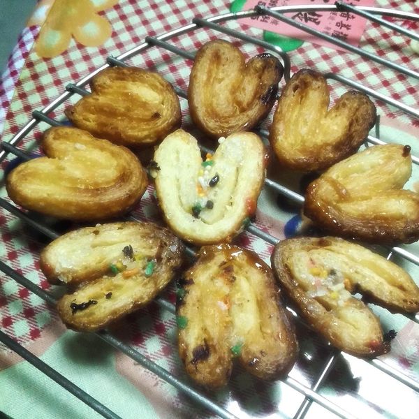 ♡宛の烘培好”食“光 ✿ 千層蝴蝶酥餅乾 : 做實驗玩料理♥一起做