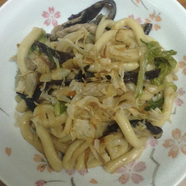 簡單料理:::日式炒烏龍麵 : Tantan一起做