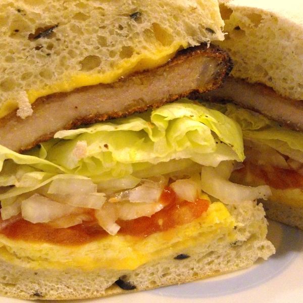 【Take a bread！創意三明治、麵包早餐】菠菜牛肉起司巧巴達三明治 : 小欣一起做