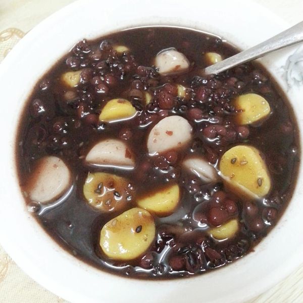 ♥憶柔蔬食♥軟QQ芋圓地瓜圓小撇步大公開 : aielson一起做