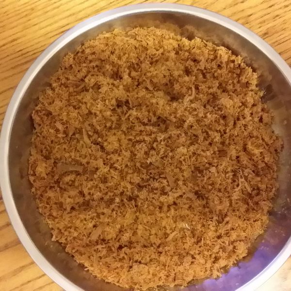 自製健康肉鬆[Panasonic製麵包機]：jessica 一起做